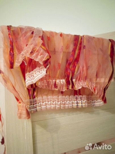 Комплект шторы и тюль бу