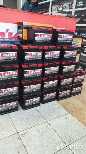 Аккумулятор Zubr 60 Ah 600A