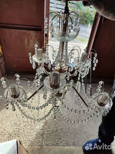 Люстра хрустальная