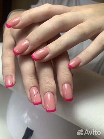 Гель лак и наращивание