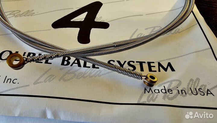 Струны для бас-гитары LA bella double ball USA