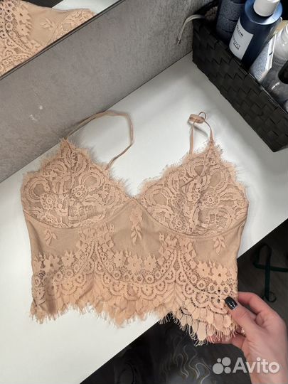 Кружевной топ
