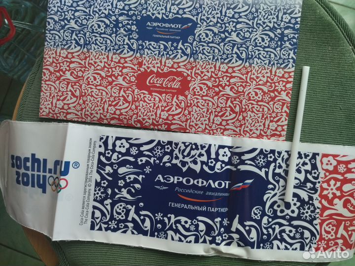 Палки-стучалки с символикой олимпиады Сочи 2014