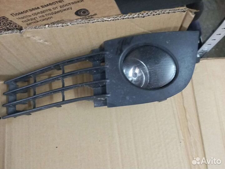 Audi A6 C5 (01-04) птф Hella решётки под птф