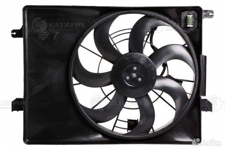 Электровентилятор охлаждения luzar LFK 08Y5