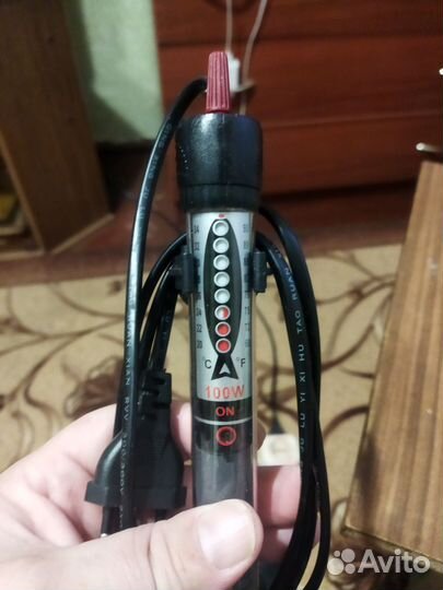 Обогреватель в аквариум, автомат, сам вкл, сам вык