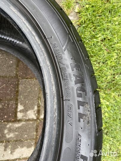 Goodyear Eagle F1 Asymmetric 2 255/40 R18 и 285/35 R18