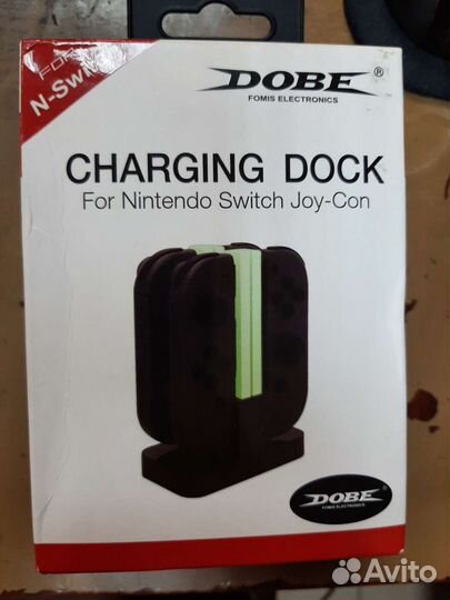 Зарядная станция для 4х контроллеров Nintendo Swit