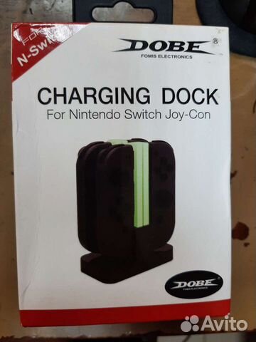 Зарядная станция для 4х контроллеров Nintendo Swit