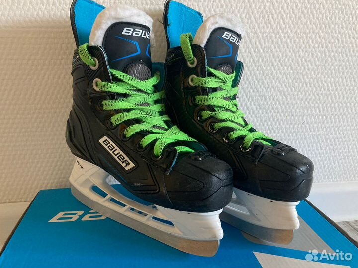 Хоккейный коньки bauer xlp детские 19 см