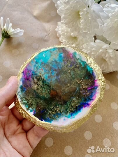 Изделия из эпоксидной смолы, свечи