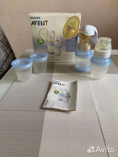 Молокоотсос avent ручной