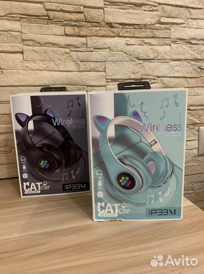 Беспроводные bluetooth наушники с ушками