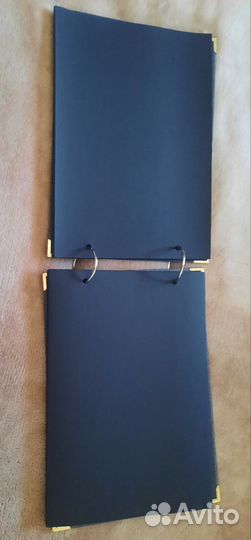 Альбом с чёрными листами