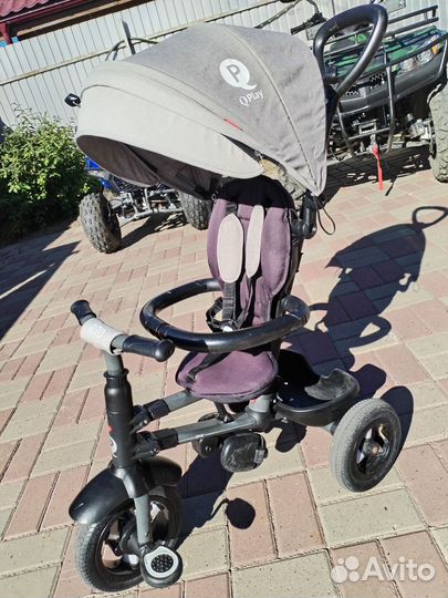 Велосипед q play детский складной велосипед