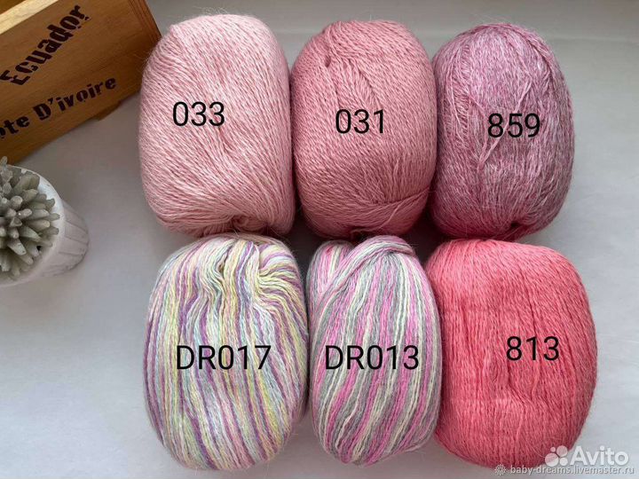 Пряжа Пух норки