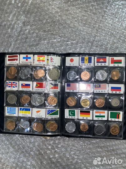 Коллекция монет 60 стран