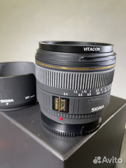 Объектив Sigma 30 mm 1.4 EX DC для Sony