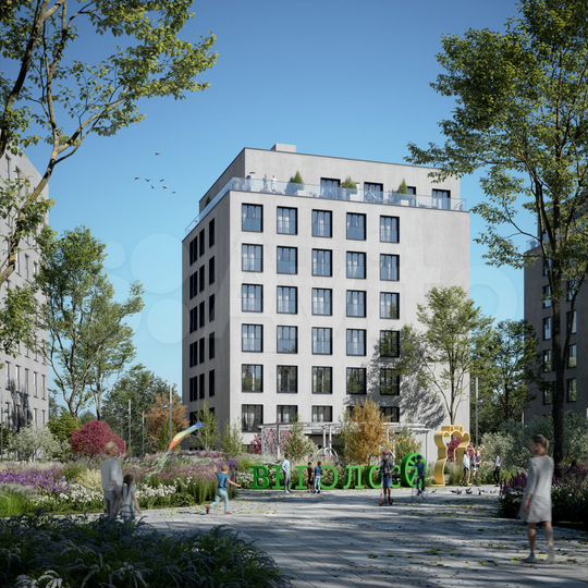 3-к. квартира, 76,7 м², 4/8 эт.