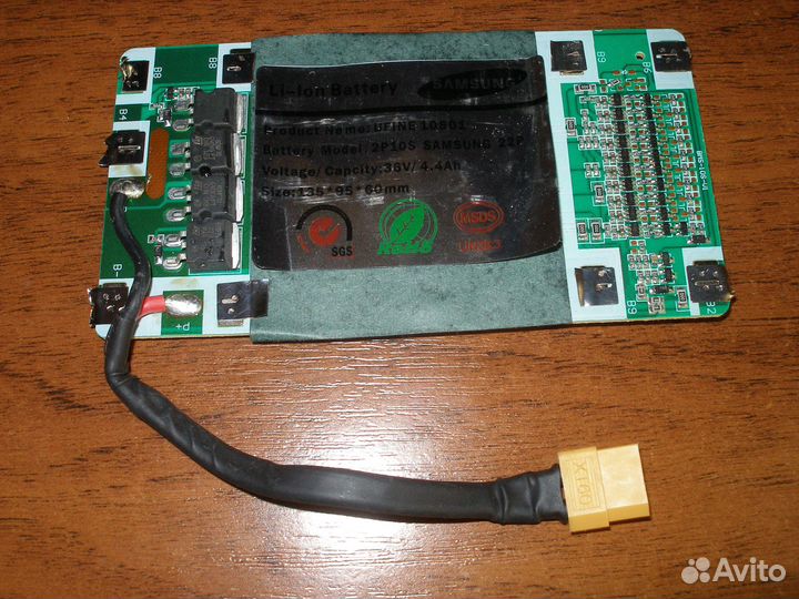 BMS от акб гироскутера