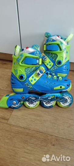 Роликовые коньки детские раздвижные