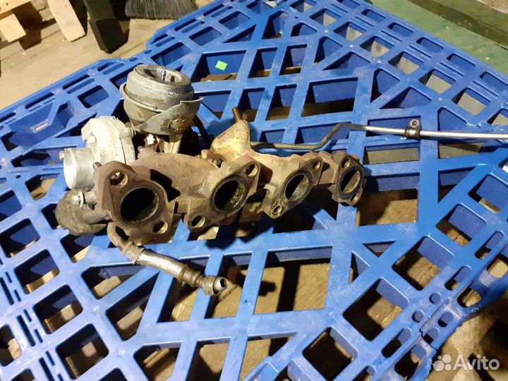 Выпускной коллектор турбины 2TDI