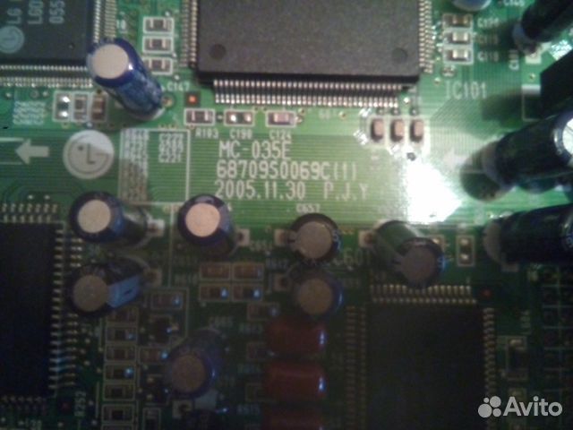 Материнская плата телевизора Тoshiba