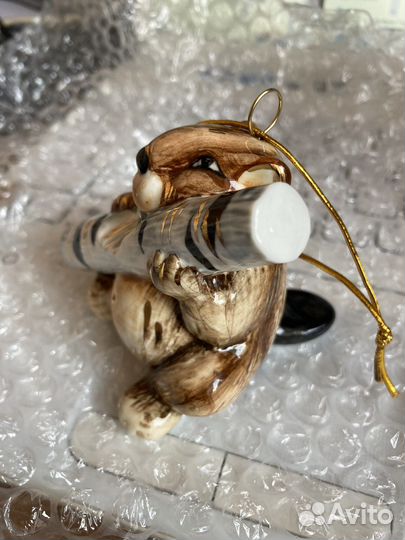 Бобер елочная игрушка