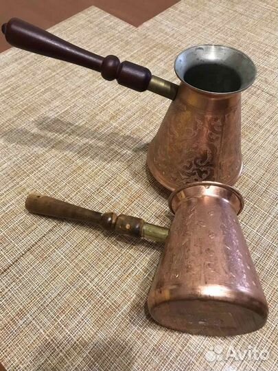 Турки для кофе медные