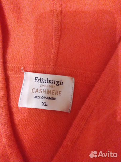 Кашемировый свитер 48р