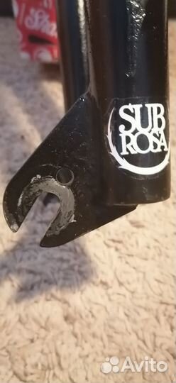 Вилка на BMX