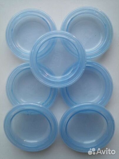 7 Крышек для баночек Avent