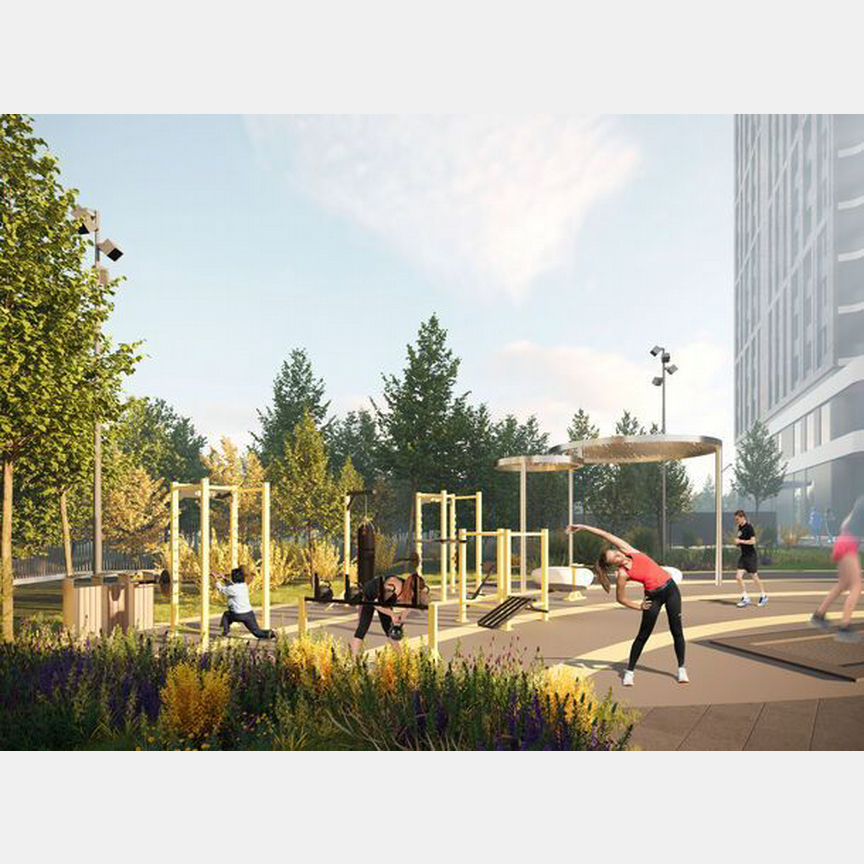 1-к. квартира, 41 м², 20/24 эт.