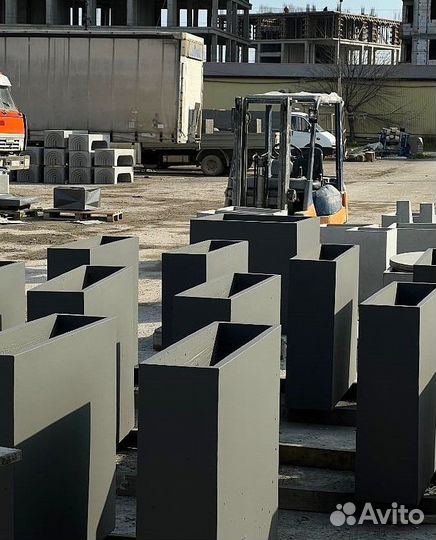 Кашпо, кашпо для туй, кашпо из бетона