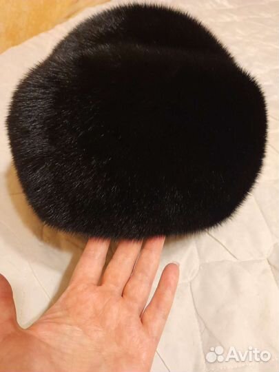 Шапка норковая женская новая