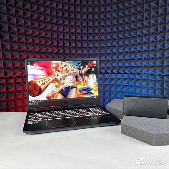 Игровой ноутбук Acer i5-10Gen+GTX1660TI 6Гб/144Hz