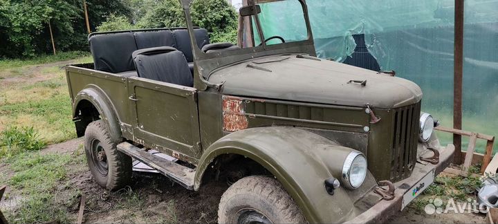 ГАЗ 69 2.1 МТ, 1955, 100 000 км
