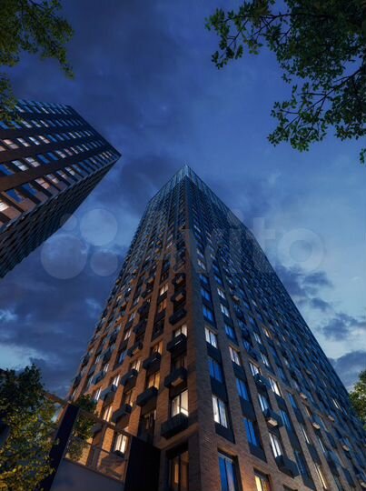 Квартира-студия, 33 м², 3/31 эт.