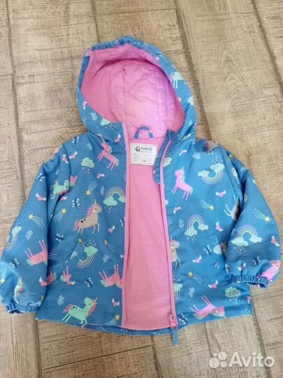 Куртка детская демисезонная 86 для девочки