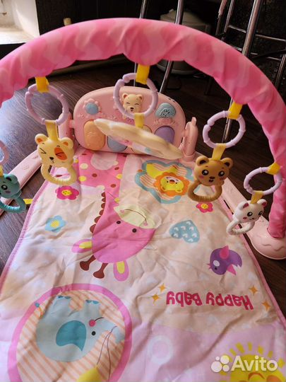 Развивающий коврик с пианино