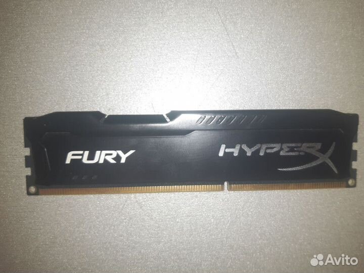 Память Kingston HyperX black DDR3 4Gb 1333Mhz