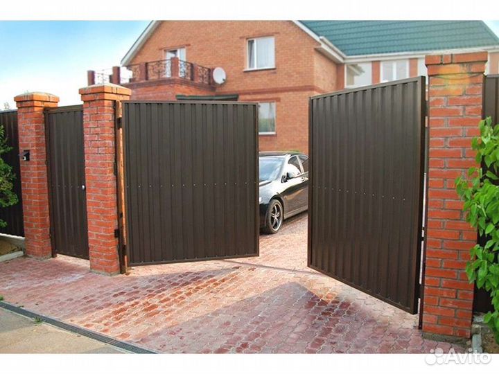 Ворота распашные всех видов