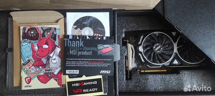 NVidia MSI geforce GTX 1060 3gb