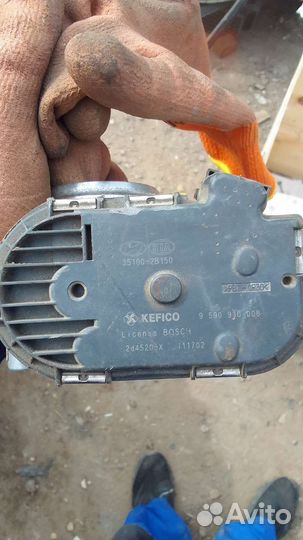 Дросельная заслонка hyundai solaris