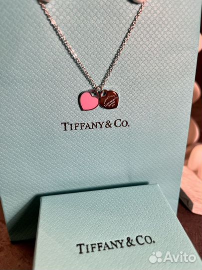 Tiffany кулон сердце