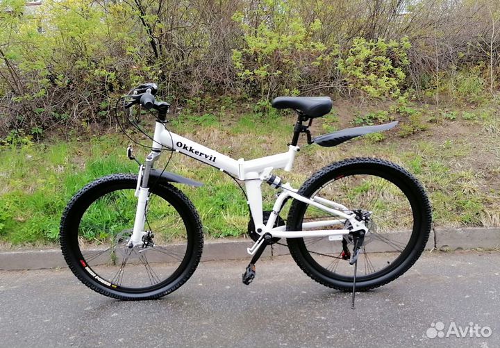 Велосипед складной двухподвес OKK-21-26 со склада