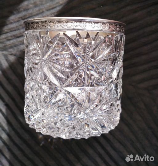 Хрустальная ваза СССР 50-е