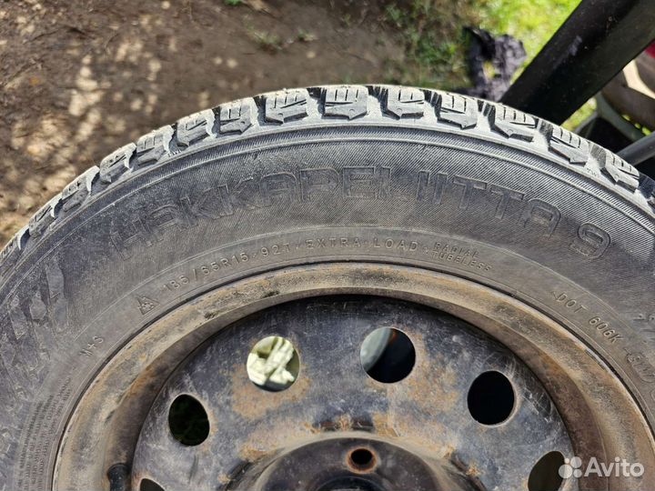 R15 Nokian Tyres Hakkapeliitta 9 185/65, PCD 4x100 DIA 98