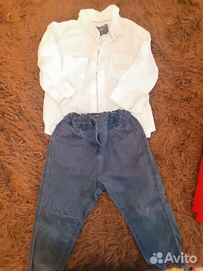 Рубашка белая HM