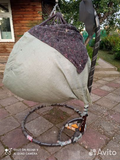 Садовые качели подвесные кокон